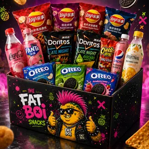 Fat Boi Exotic Snack Box ( 8 Snacks )