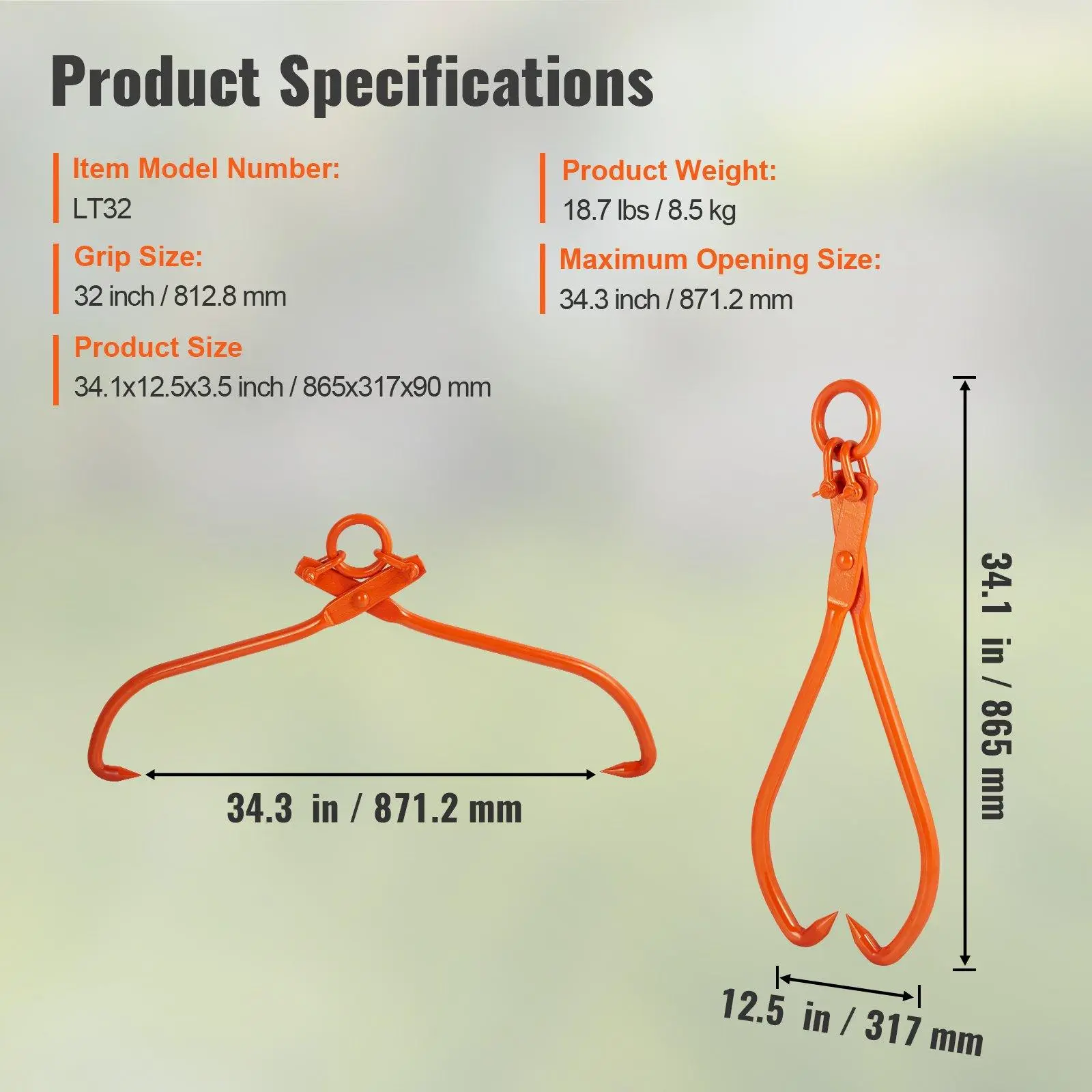 No Rotatable - 32 inch