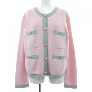 Pre-owned CHANEL Cashmere Small Leather Goods LOOK 29 Cardigan
