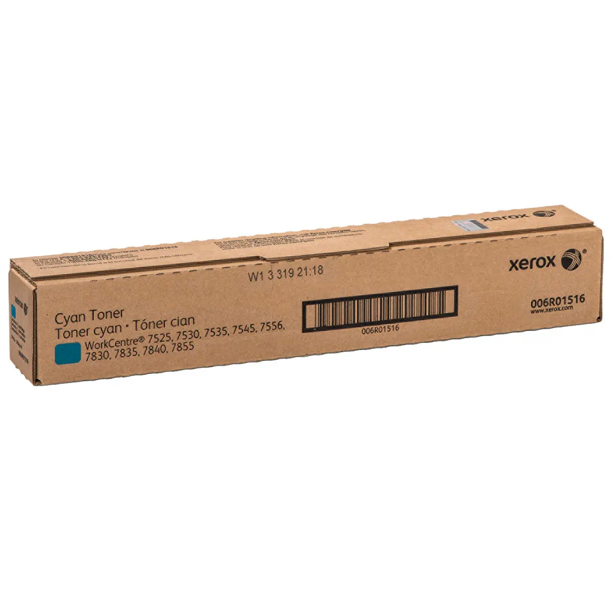 Xerox Cyan Laser Toner Cartridge for Select WorkCentre Series Printers, 15000 Pages