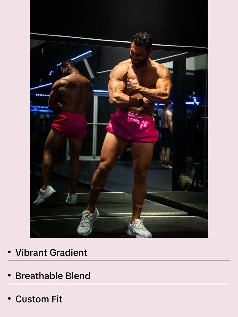 Limited Edition JOOCY AF - Heatwave Pink Ombre Shorts