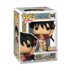 Funko Pop! One Piece - Luffy (Uppercut) #1620 Exclusive (Sticker may vary) Collectible Pop Vinyl Figure
