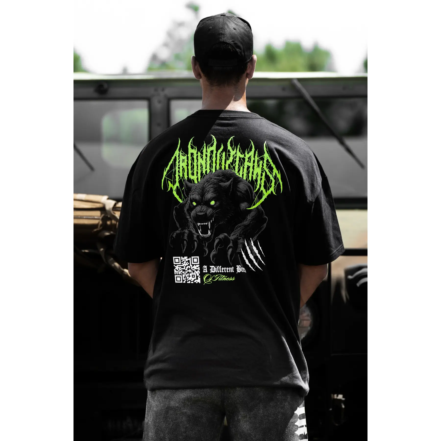 Iron Werewolf Oversized Tee