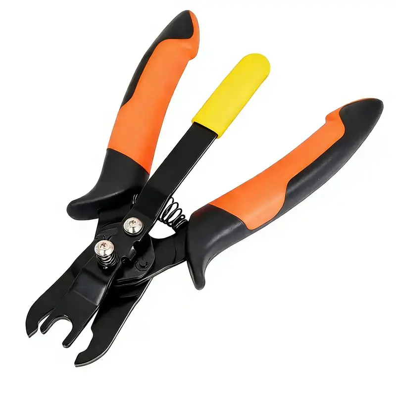 Air Hose Connector Removal Tool for 1/4" & 5/16" Quick Fittings Disconnect Pliers Compact Design One-Hand Operation Mechanics DIY Heavy Duty line nippers