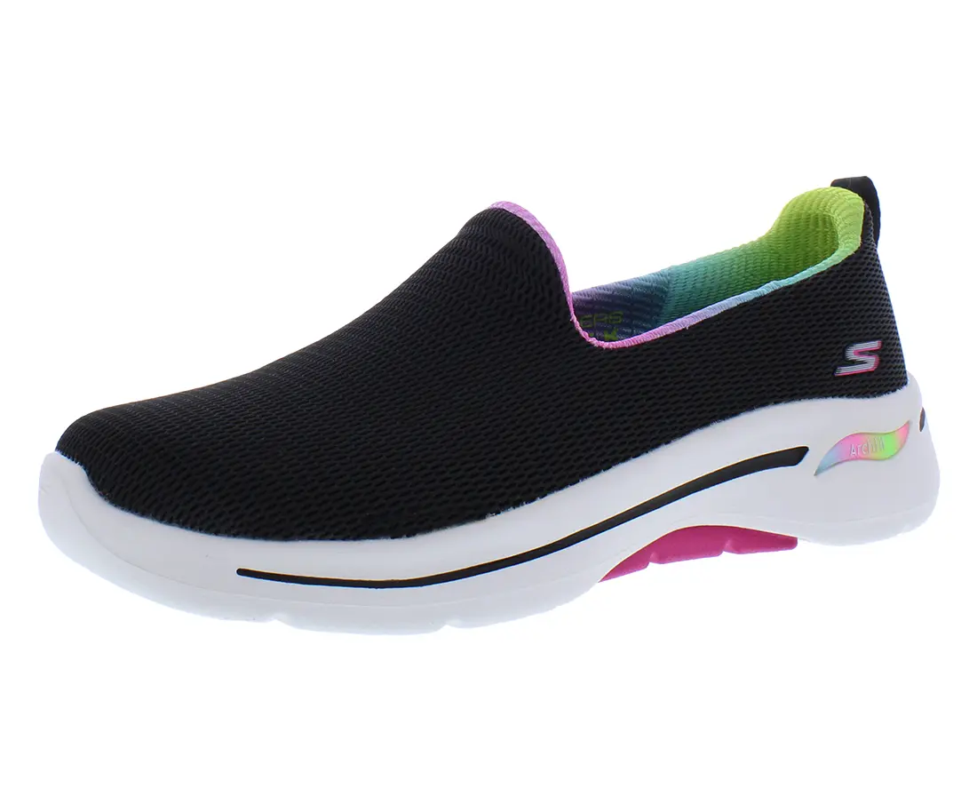 Skechers Go Walk Arch Fit Wild Energy Wide Womens Shoes
