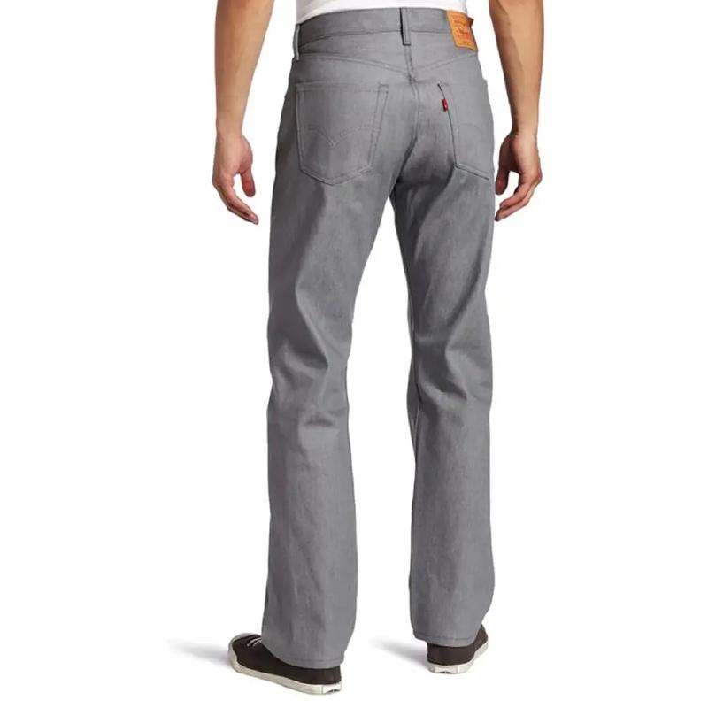 LEVI'S Men's Levis 501 Original Shrink-To-Fit Jeans Rigid Black 501-2226 Rigid Silver 501-1403 Rigid Dark 501-0000 Hip Hop Original Denim Jeans