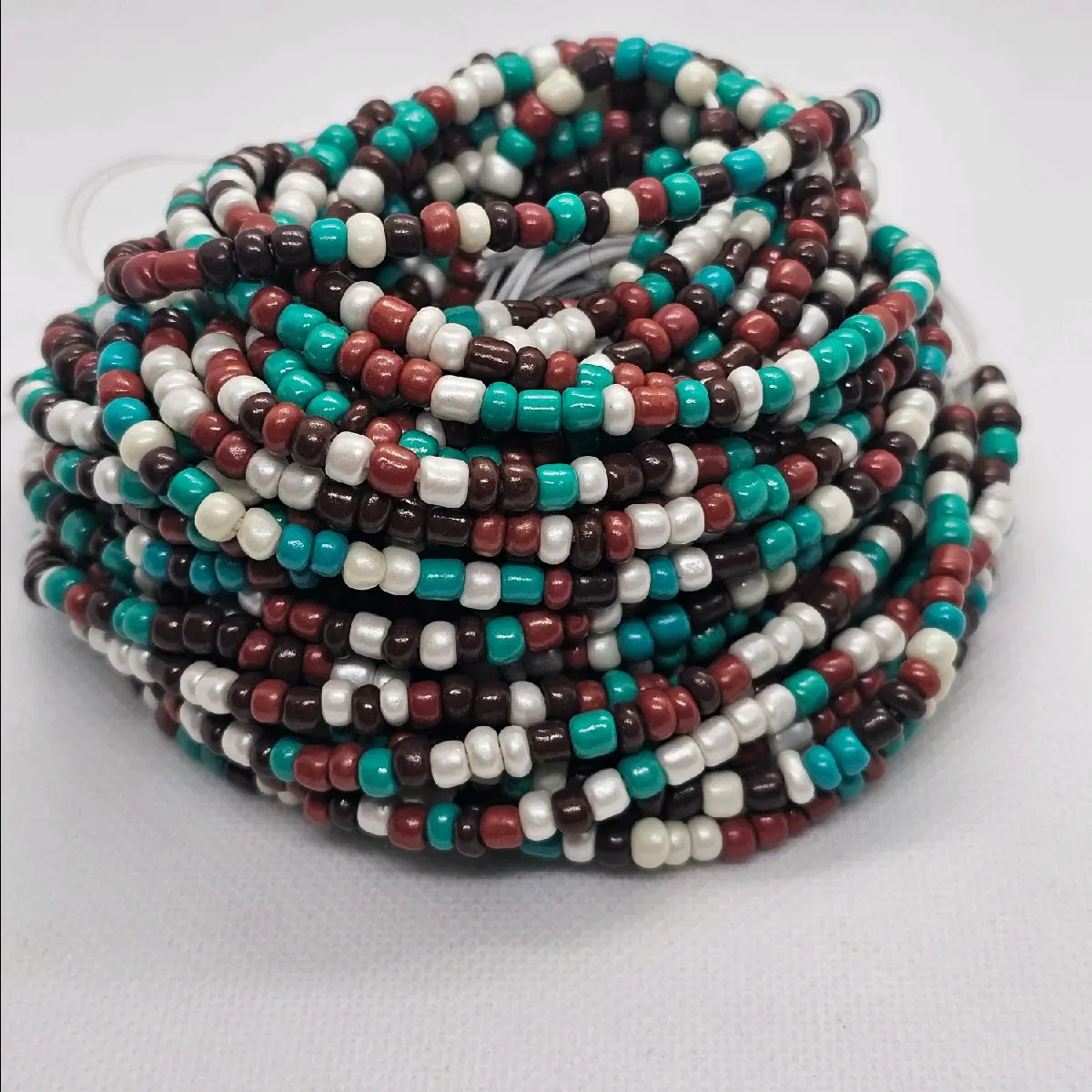 Afrocentric waist beads tie on 50 inch