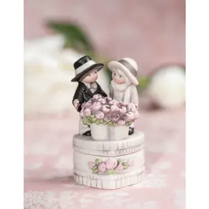 Kim Anderson's Pretty as a Picture "Your're the Best of the Bunch" Bride Wedding Ring Box