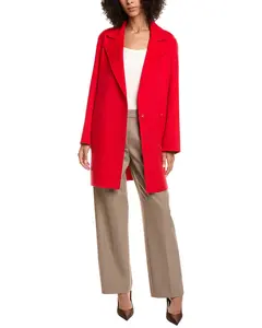 Theory Wool & Cashmere-Blend Boy Coat