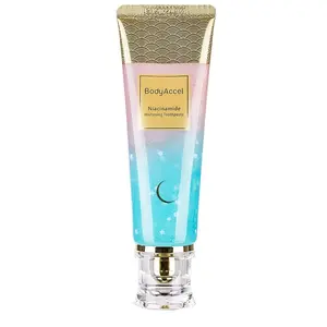 Dual-Color Whitening Toothpaste - Effectively Removes Coffee & Tea Stains | Refreshing Mint with Papain Enzyme for Gentle Stain Removal