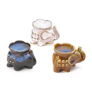 elephant trio atomizer warmer set of three  FREE SHIPPING FREE SHIPPING FREE Ceramic Decor Aroma Oil Gift Fragrance