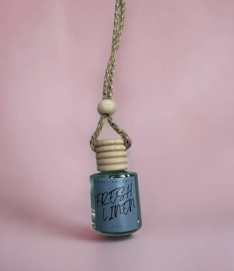 Fresh Linen Scented Car Freshener-Odor Eliminator Scented