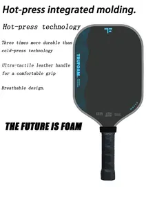 Boomstik Carbon Fiber Pickleball Paddle, 16mm Thick Heat Molded Surface, High Friction & Spin, Durable Design, Performance Boost