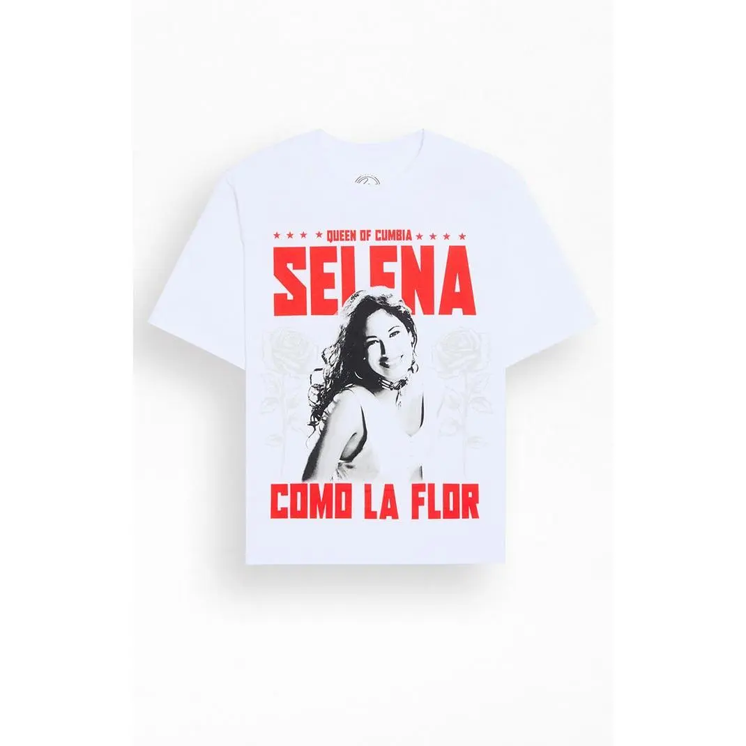 PacSun Men's Selena Como La Flor Roses T-Shirt - Multicolor