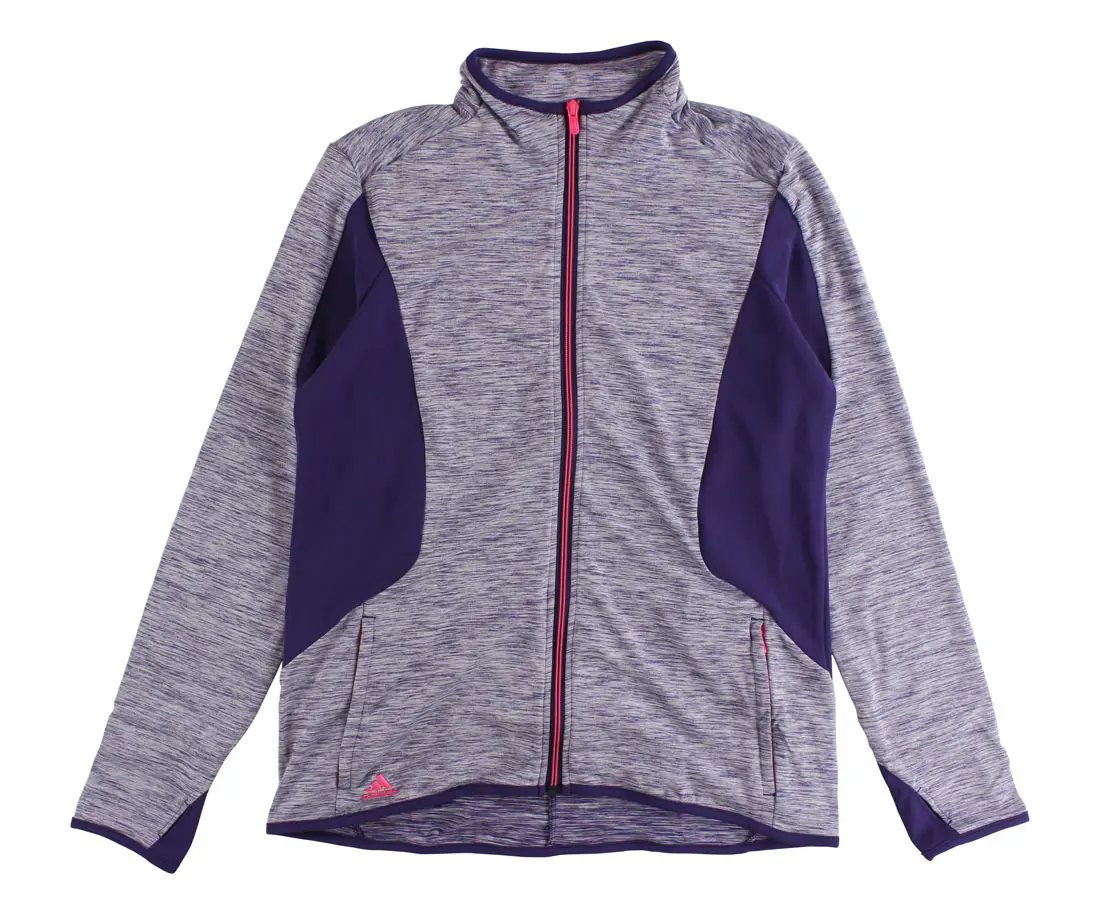 Adidas Mixed Media Jacket Womens Sweaters