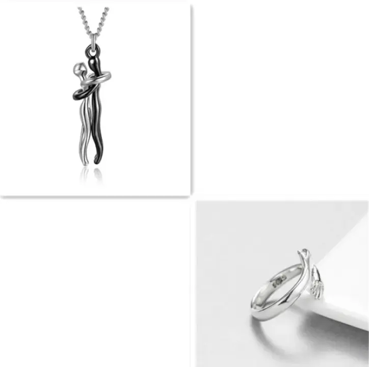 Unisex Love Hug Necklace Unisex Love Hug Necklace