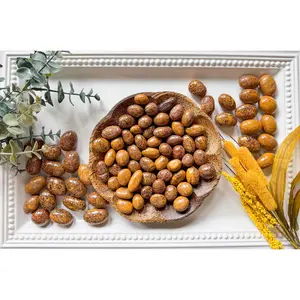 Calligraphy Stone Round Tumbled Stone