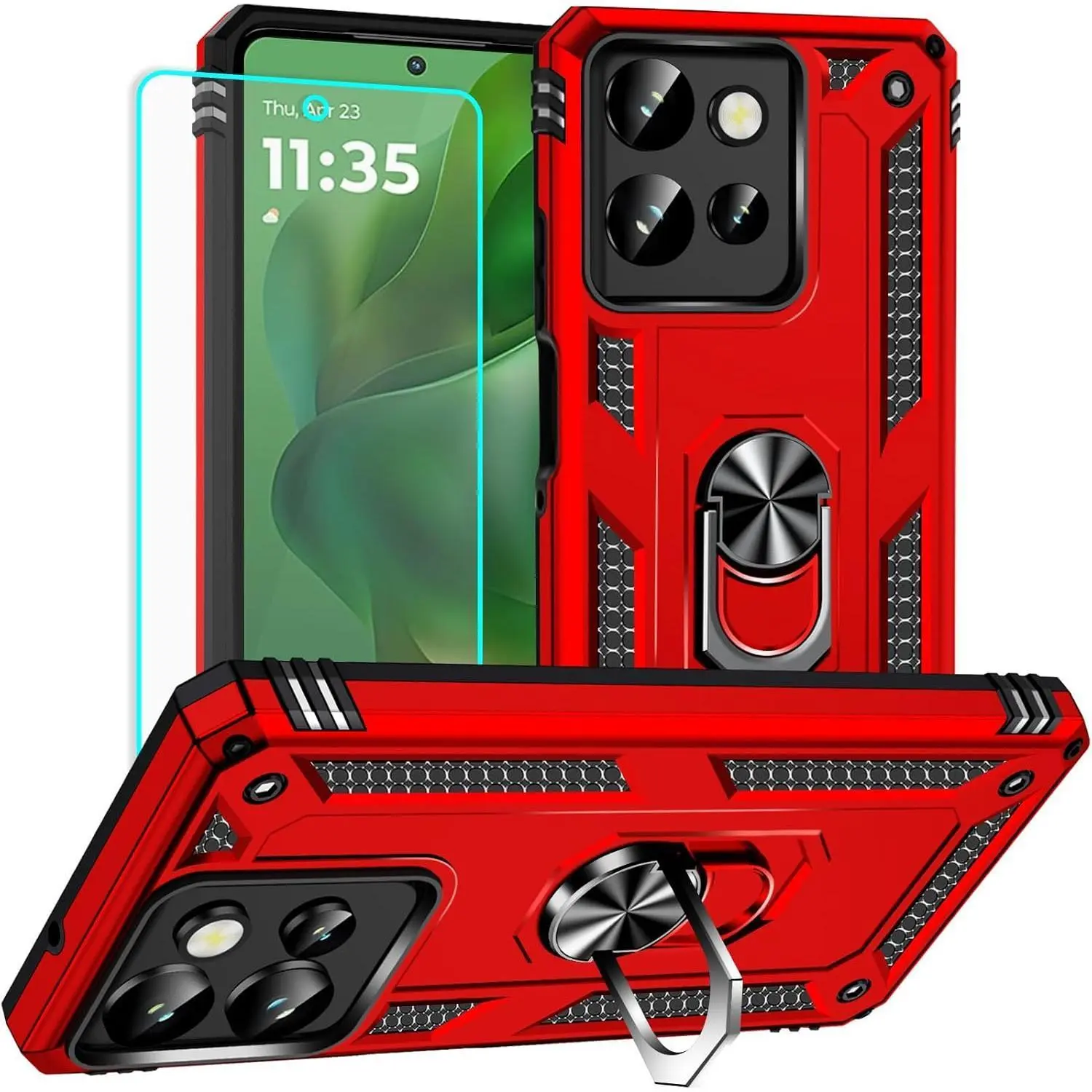 Moto G Play/power 2025 Case Red