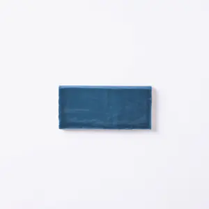 St Lucia Azul 2.5 x 5 Bullnose Ceramic Tile Glossy