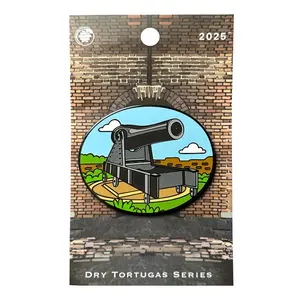 Rodman Gun Pin - Dry Tortugas National Park With Magnet