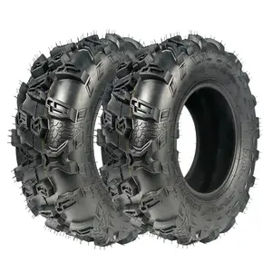 Pack of 1 25 x 10 x 12 in ATV Tires - Provides good grip and stability for 25x10-12 UTVs, Elevate Your Off - Road Experience with These Heavy - Duty Tires