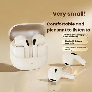 Fluffdrip T03 Cloud-Comfort Earbuds | Bluetooth 5.4 Anti-Leakage Wireless Headphones