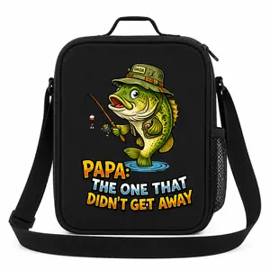 Insulated Outdoor Lunch Bag for Dad, Functional Cooler Lunch Box, Father's Day Gift