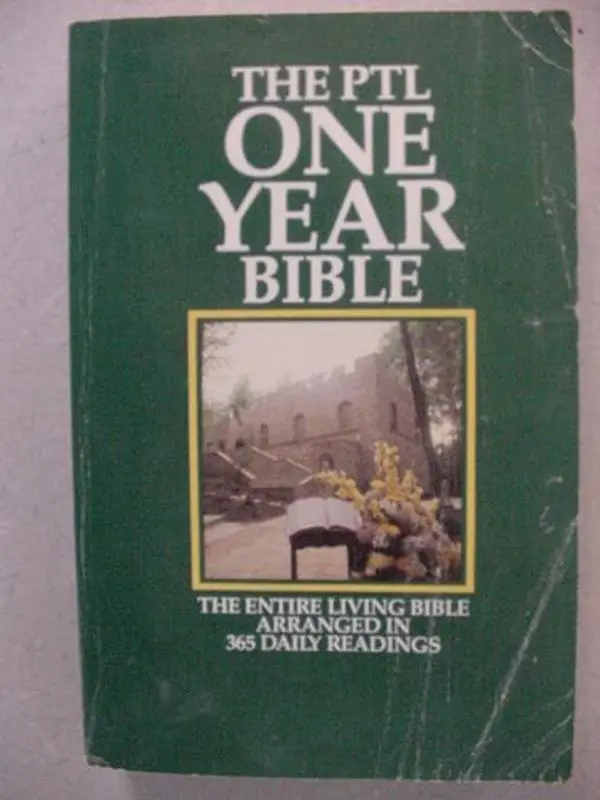 USED Book - The PTL One Year Bible: The Entire Living Bible Arranged in 365 Daily Readings by Catholic Bible (Paperback) - english