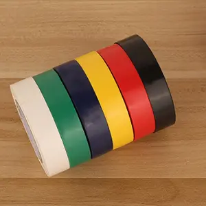 Yitap 6-Piece Electrical Tape Set, Insulation Tape, Voltage Rating 600v Dustproof, Multi-Color for Home Vehicles Car Power Circuit Wiring