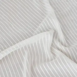 Elastic Woven Fabric for Dresses & Shirts, Plain Color Medium Sheer Cloth, Ideal for Fashion Clothing & Handicrafts Making