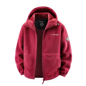 Men's winter thick hooded warm wool jacket, wool lined casual jacketRAIMENTRY