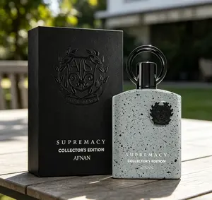 Afnan Supremacy Collector's Edition for Men Eau De Parfum – Luxury Masculine Scent, Long Lasting Fragrance, Premium Collectible Bottle, 3.4 Fl. Oz 100ml