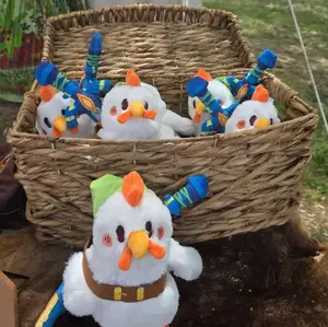 Hero of Mime Custom Chicken Plushie