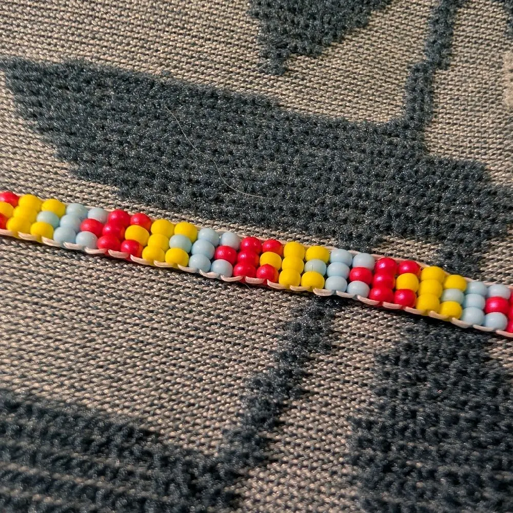 Seed Bead Pan Pride Bracelet