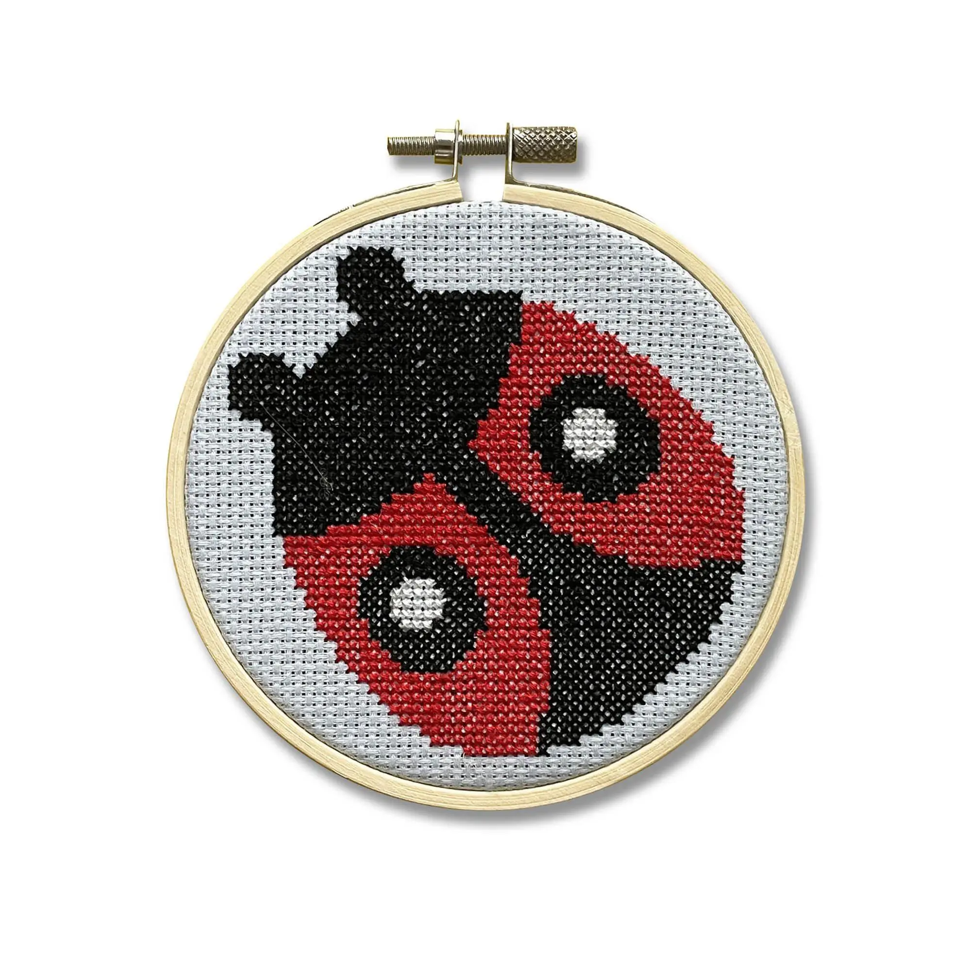 Spot Colors Ladybug Counted Cross Stitch Kit Spot Colors Ladybug Counted Cross Stitch Kit