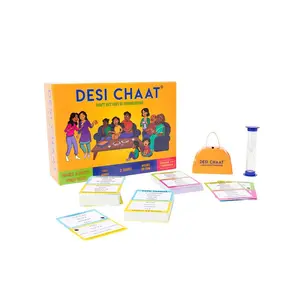 Desi Chaat - The Desi Taboo Game l 1500 Words & Hours Of Fun l Desi Family Friend Wedding Diwali Eid Party Game Night