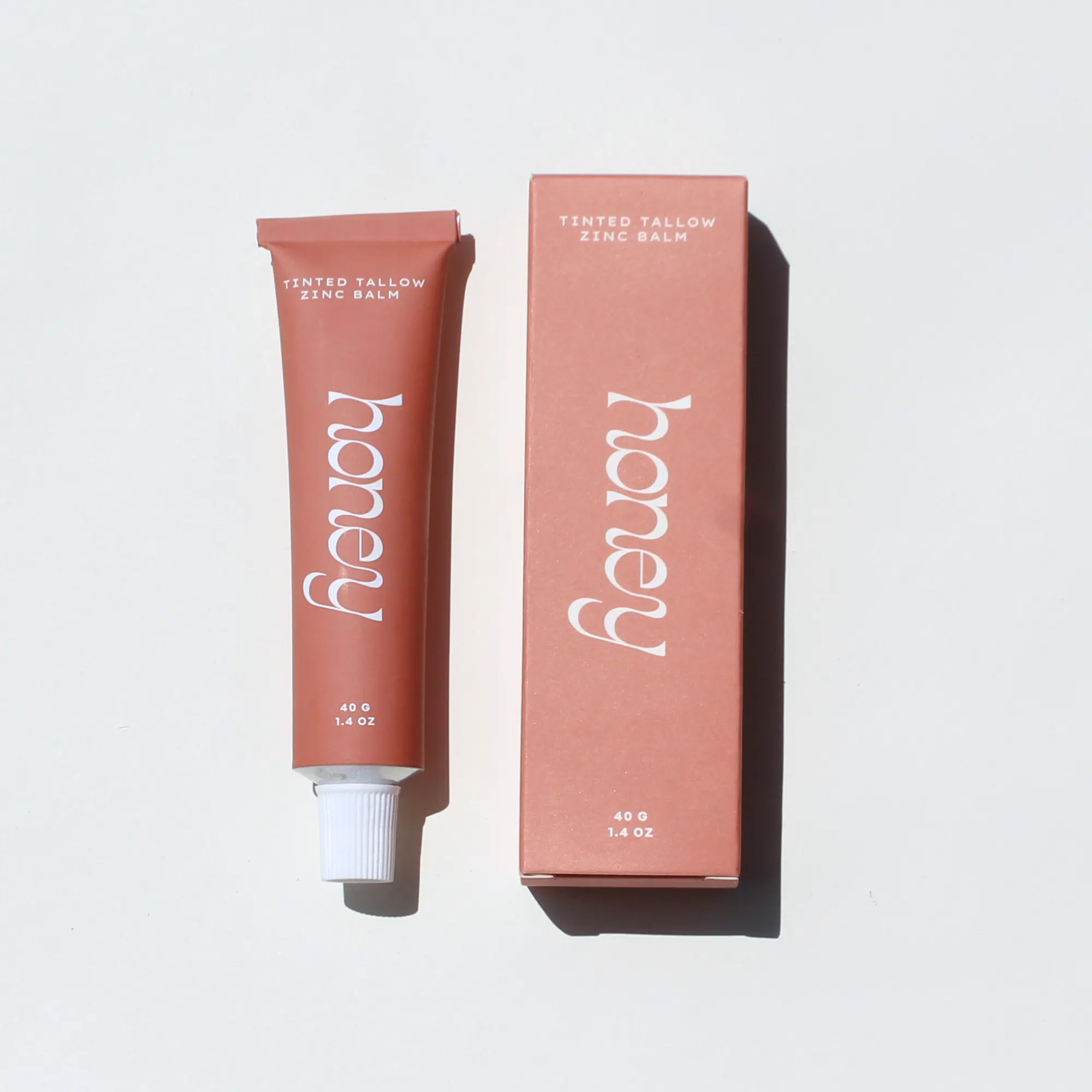 Tinted Tallow Zinc Balm I SPF Alternative | 20% Non-Nano Zinc Oxide Daily Tinted Moisturizer