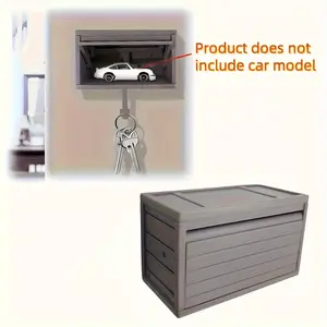 Fashion Wall-Mounted Key Storage Rack with Door Opener Function, Dream Garage Design, Easy Installation for Hallway, Front Door, Office