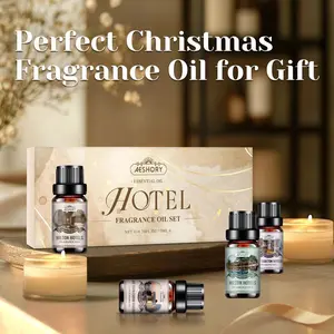 Smell Like a Luxury Hotel at Home! 6-Pack Essential Oil Set – Hotel Collection Scents | Perfect for Diffusers, Candles & Soap Making