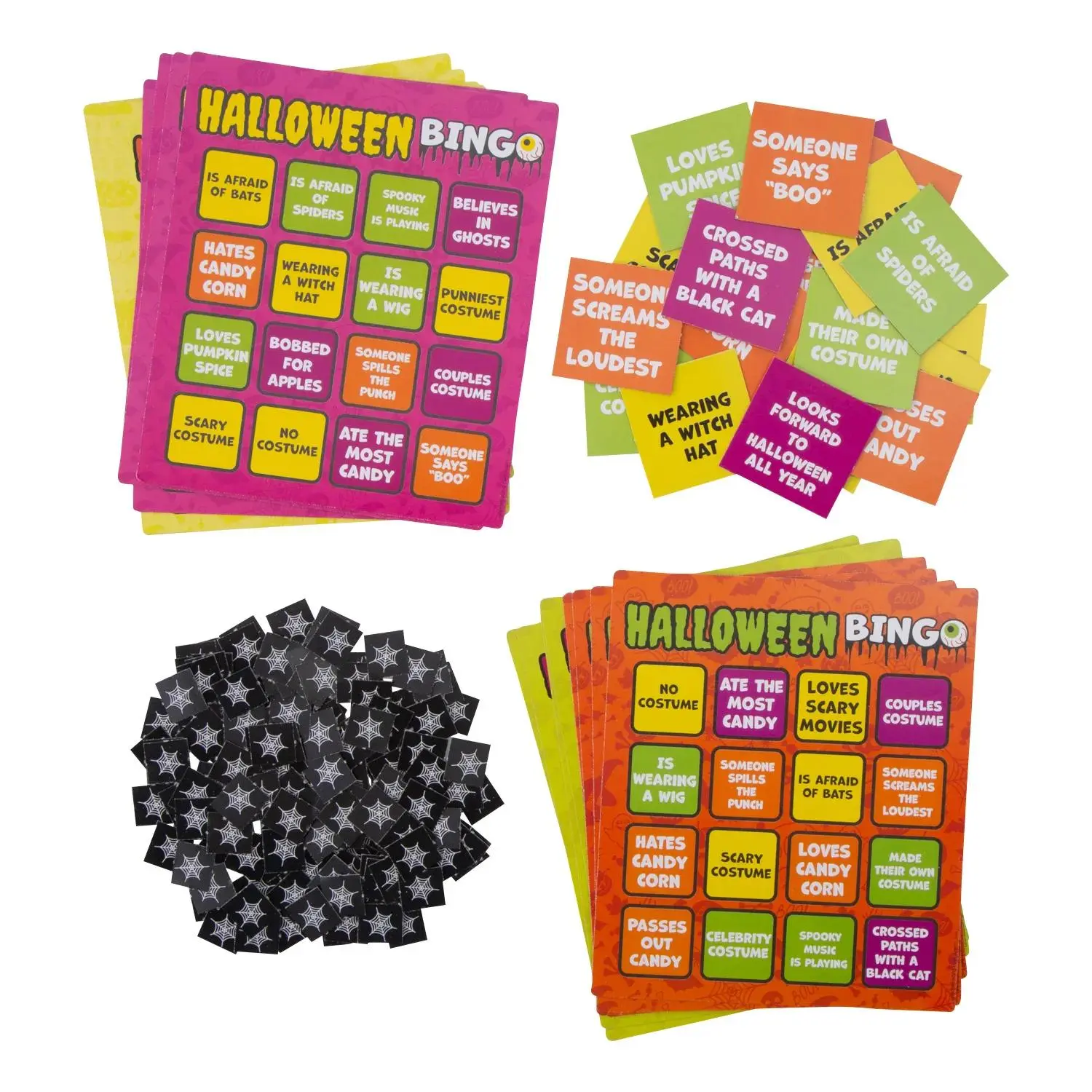 Fun Express Halloween Bingo Cardstock Game Cards 6" x 7"