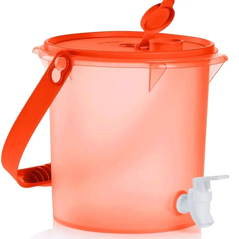 Tupperware Jumbo Canister with Beverage Spout More than 1 gallon, 5 quarts & FS