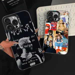 Singer Mora Album MICRODOSIS Phone Case For iPhone 17,16,15,14,13,12,11,Pro,Max,Plus,Mini,XS,SE Anti Fall Black Matte Hard Bumper