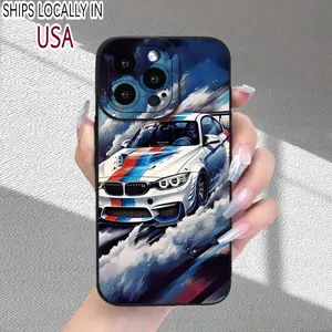 Phone Case Black High-end Frosted Hand Feel Anti-fingerprint Full Lens Protection Anti-shock Anti-fall Mobile Phone Case Suitable for iPhone 16/15/14/13/12/11/X/XR/XS/8/7/SE Mini Plus Pro Max Series Full Protection Mobile Phone Case