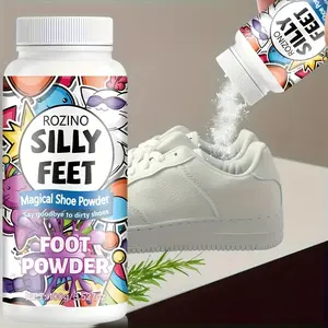 100g Magical Shoe Powder, say goodbye to dirty shoes, effectively clean shoe stains, keep the inside of shoes dry, and make every step fresh and comfortable