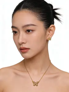 Elegant Jewelry Set with Heart Design, Perfect Gift for Women, Ideal for Birthdays & Anniversaries, Stylish Accessory for All Occasions