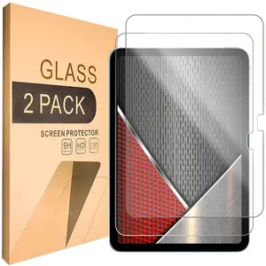 2-piece set suitable for Air4/5 iPad Pro 11 (2018-2022) tablet screen protector, with 9H hardness and strong scratch resistance, high-definition image quality presentation, and 2.5D curved edge design that fits the screen.