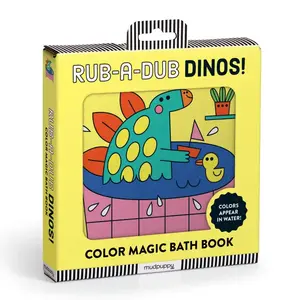 Rub-A-Dub Dinos Bath Book