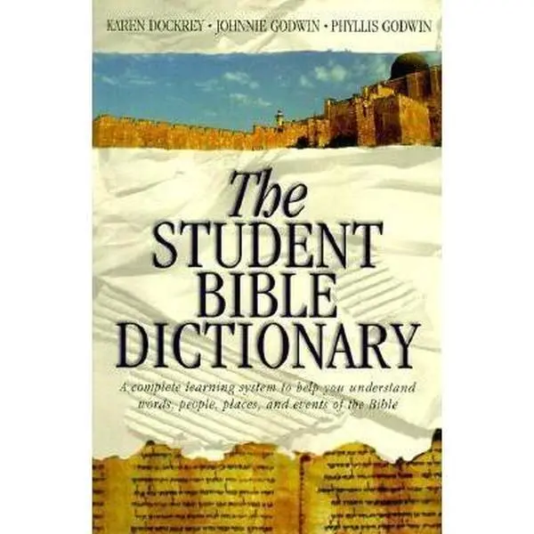 USED Book - The Student Bible Dictionary by Karen Dockrey (Paperback) - english