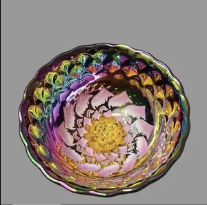 Handmade 7-Color Lotus Motif Jianzhan Ceramic Drinking Cup – Unique Authentic Design Kitchen Drinkware for Tea Lovers fathersdaygiftideas