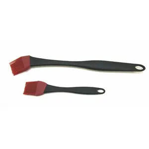 GrillPro Two Piece Silicone Brush Set